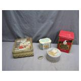 Decorative Vintage-Style Tins