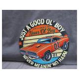 Good Olï¿½ Boy General Lee Metal Sign