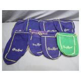 8 Crown Royal Drawstring Bags