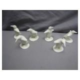 Six Snow Babies Penguin Figures