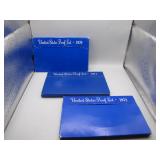 1970-72 US Proof Coin Sets in Original Packaging