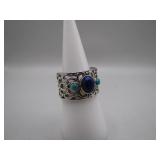 Vintage Sterling Silver Ring, Size 7