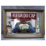 Fleur Du Cap Wine Advertising Mirror