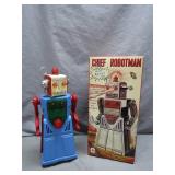 Chief Robotman Wind-Up Action Toy