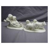 Department 56 Snowbabies ï¿½Mushï¿½ Figurine Set
