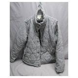 Plaid Quilted Jacket in XXL