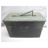 Metal Ammunition Storage Box With Handle