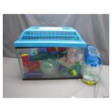 Small Animal Habitat & Accessories (Tank Cracked)