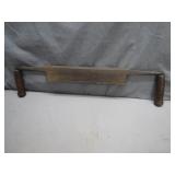 Bell System Draw Knife with Wooden Handles