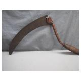 Rustic Vintage Hand-Held Sickle Tool