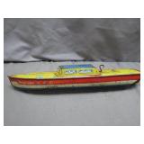 Chein Peggy Jane Tin Wind-Up Boat
