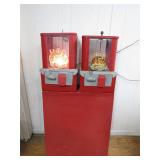 Retro Dual Hot Nuts Dispenser Unit