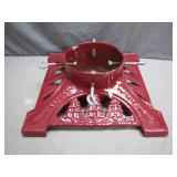 Red Cast Iron Christmas Tree Stand