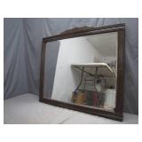 Early 20th Century Wood-Framed Mirror
