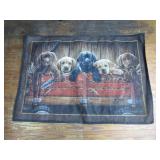 Puppy-Themed Country Rug