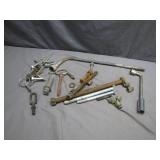 Hardware with Bolts and Tools