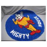 Colorful Mighty Mouse Latch Hook Art