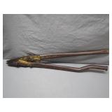 Rustic Cast-Iron Bolt Cutters