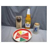 Barware Collection Featuring Iconic Beer Brands