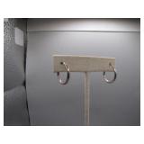 Sterling Silver Small Hoop Earrings