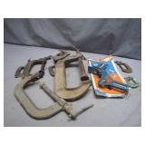 Metal Clamps Lot