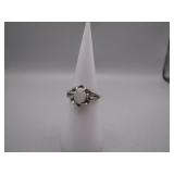 Sterling Silver Opal Ring