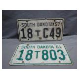 South Dakota License Plates