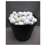 Bucket of Mixed Golf Balls