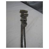 Adjustable Iron Pipe Wrench Circa Early 20th...