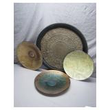 Decorative Bowls and a Tray