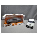 Two Collectible Die-Cast Cars
