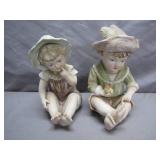 Bisque Porcelain Figurines