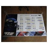 Baltimore Ravens 2005 Season Schedule Poster