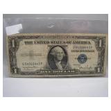 1935-D Silver Certificate $1.00 Bill