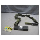 Tactical Sling and Folding Knife Combo