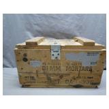 Korean War Era 81mm Mortar Wood Crate