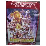 Super Bowl XXVI Champions Poster