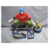 Tyco R/C Skateboarder and Accessories Set