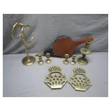 Brass Decor and Fireplace Tools