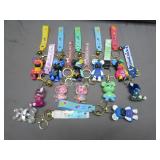 12 Colorful Bear Theme Keychains