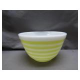 1965 Pyrex Yellow Stripe #401 Bowl