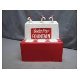 Retro Soda Pop Fountain Dispenser