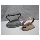 Cast Iron Sad Irons With Intriguing History