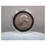 1957-D Washington Silver Quarter