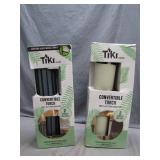 Tiki Brand Convertible Torch Set of Two