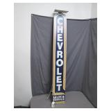 Chevrolet Sales & Service Sign with Lighting