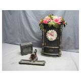 Delightful Decorative Black Cabinet Set