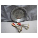 Art Shoppe Pie Plate and Vintage Pie Crimpers