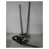 Black & Decker Hedge Trimmer and Sledgehammers