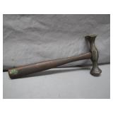 Vintage Auto Body Hammer with Dual Heads